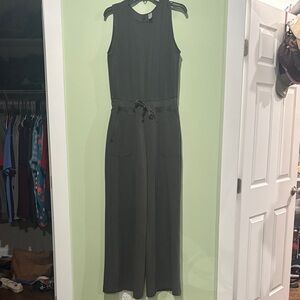 SPANX Charcoal Sleeveless Jumpsuit